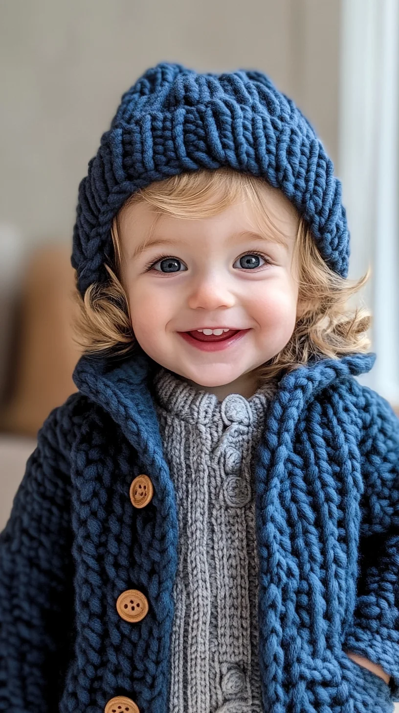 Adorable Cozy Knitwear: Perfect Winter Style for Little Ones