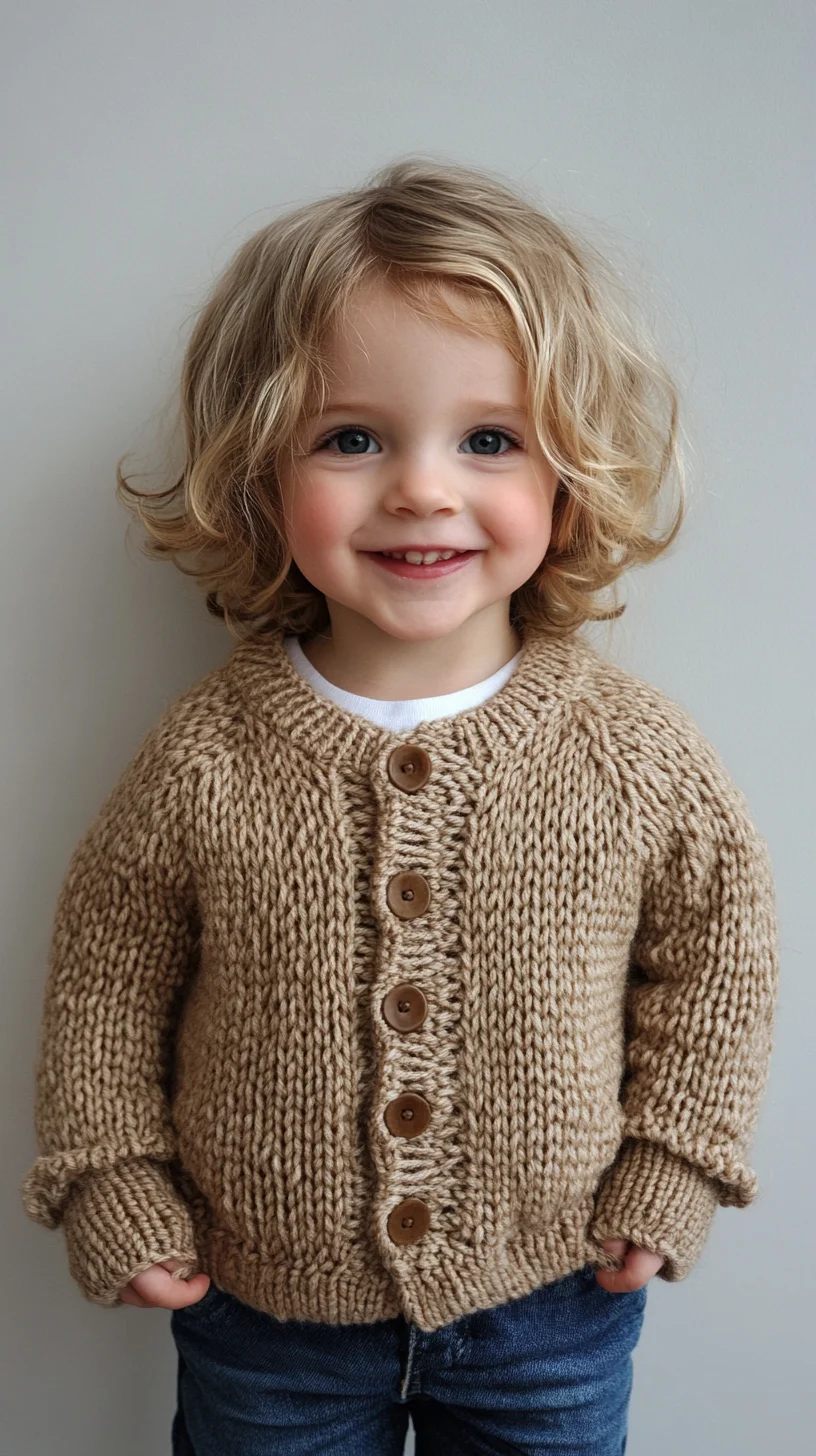 Adorable Natural Curls: Embrace the Playful Charm of Kids' Hairstyles