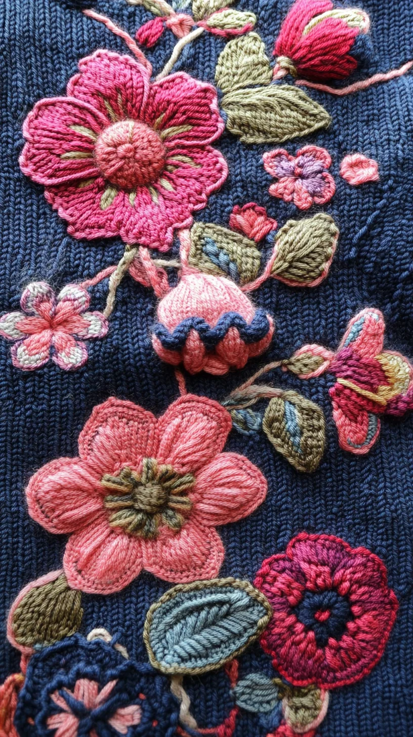 Blooming Elegance: Embrace Vibrant Floral Embroidery in Your Wardrobe