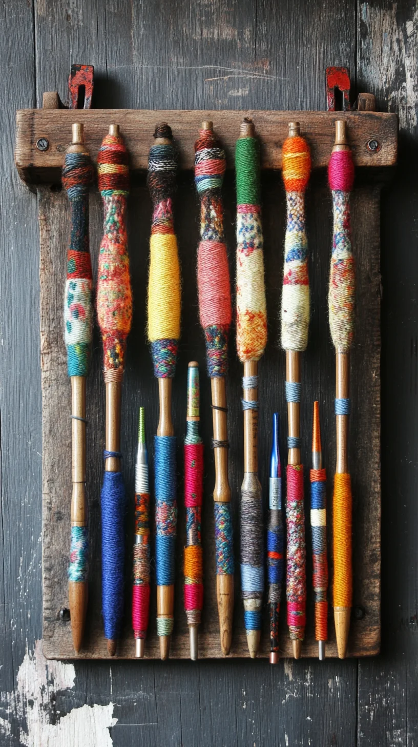 Colorful Craftsmanship: The Art of Yarn-Wrapped Tools for a Whimsical Touch