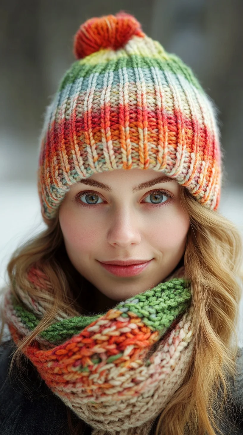 Colorful Knit Winter Styles: Stay Warm with a Pop of Personality!