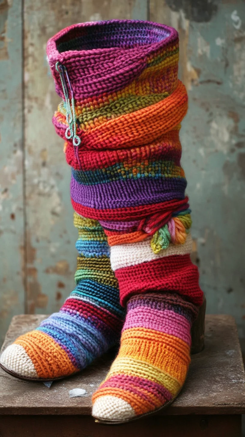 Cozy and Colorful: Elevate Your Winter Style with Vibrant Knit Boots