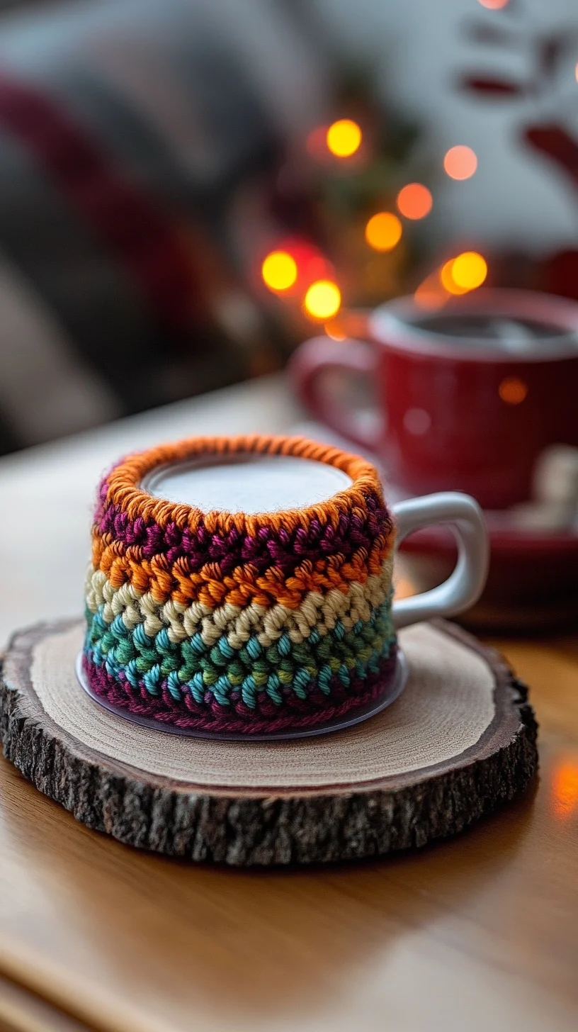 Cozy and Colorful: Embrace Knitted Cup Cozies for a Vibrant Touch