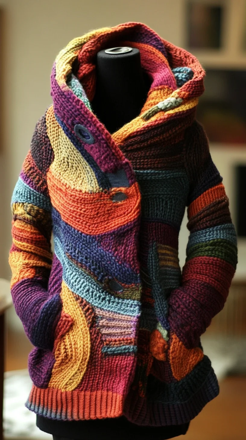 Cozy and Colorful: Embrace the Warmth of Artistic Knitwear