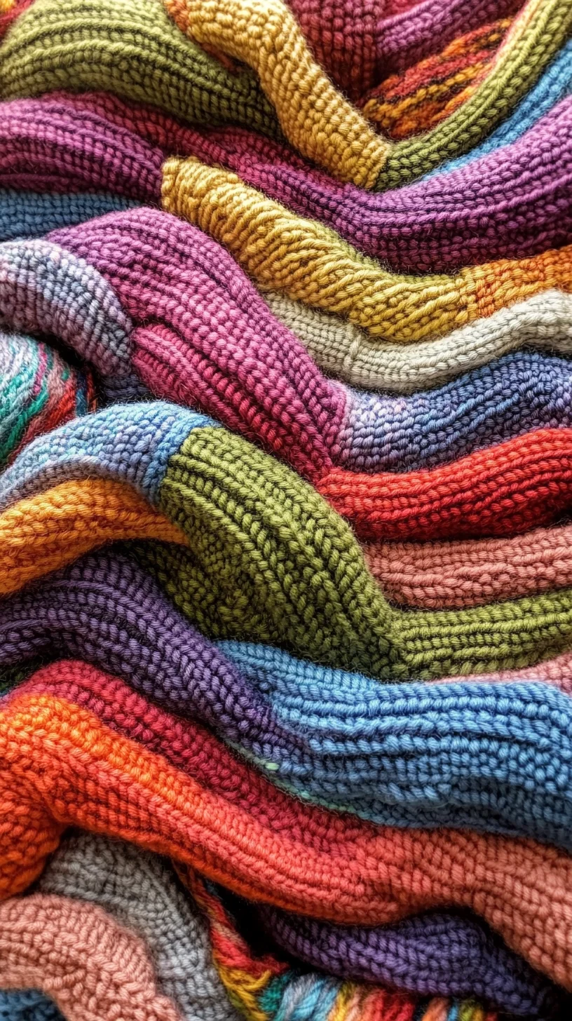 Cozy and Colorful: Embrace the Warmth of Textured Knit Styles