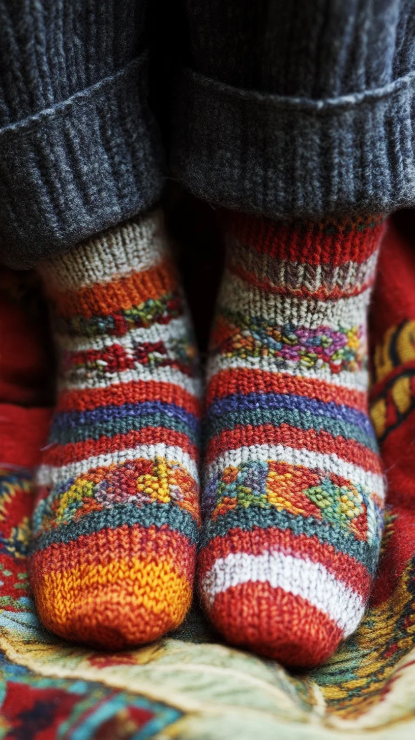 Cozy and Colorful Knit Socks: Perfect for Every Cold Day