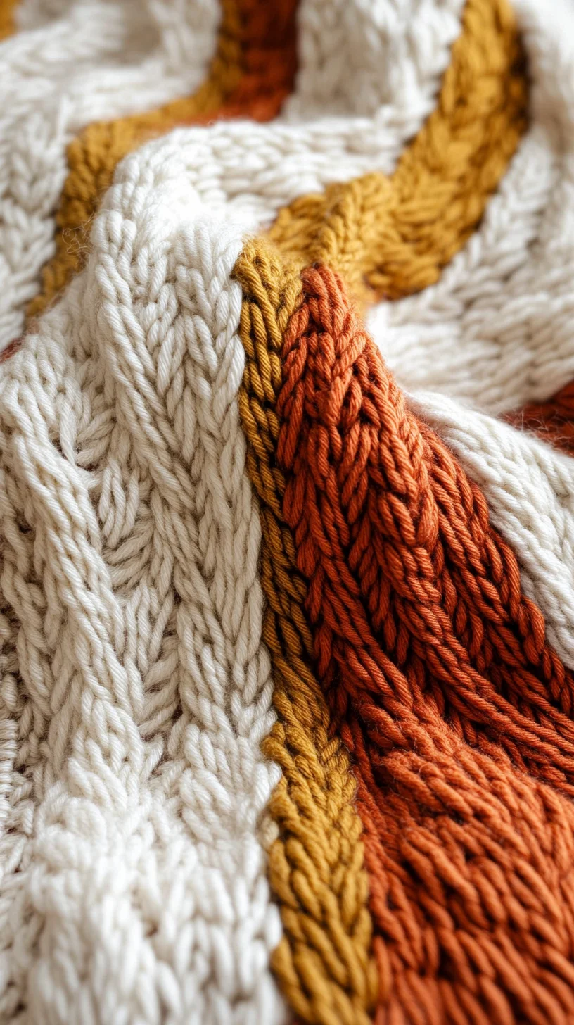 Cozy Autumn Knit: Embrace Warm Textures with Earthy Tones