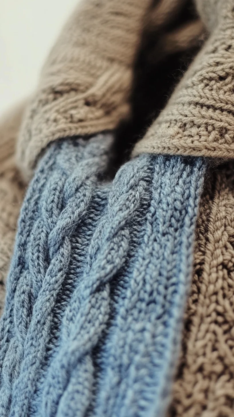 Cozy Cable Knit Textures: Elevate Your Winter Wardrobe with Layers