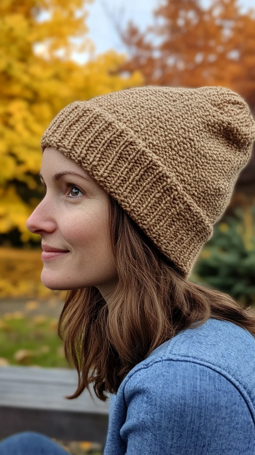 Cozy Chic: Effortless Winter Style with Textured Knit Beanies