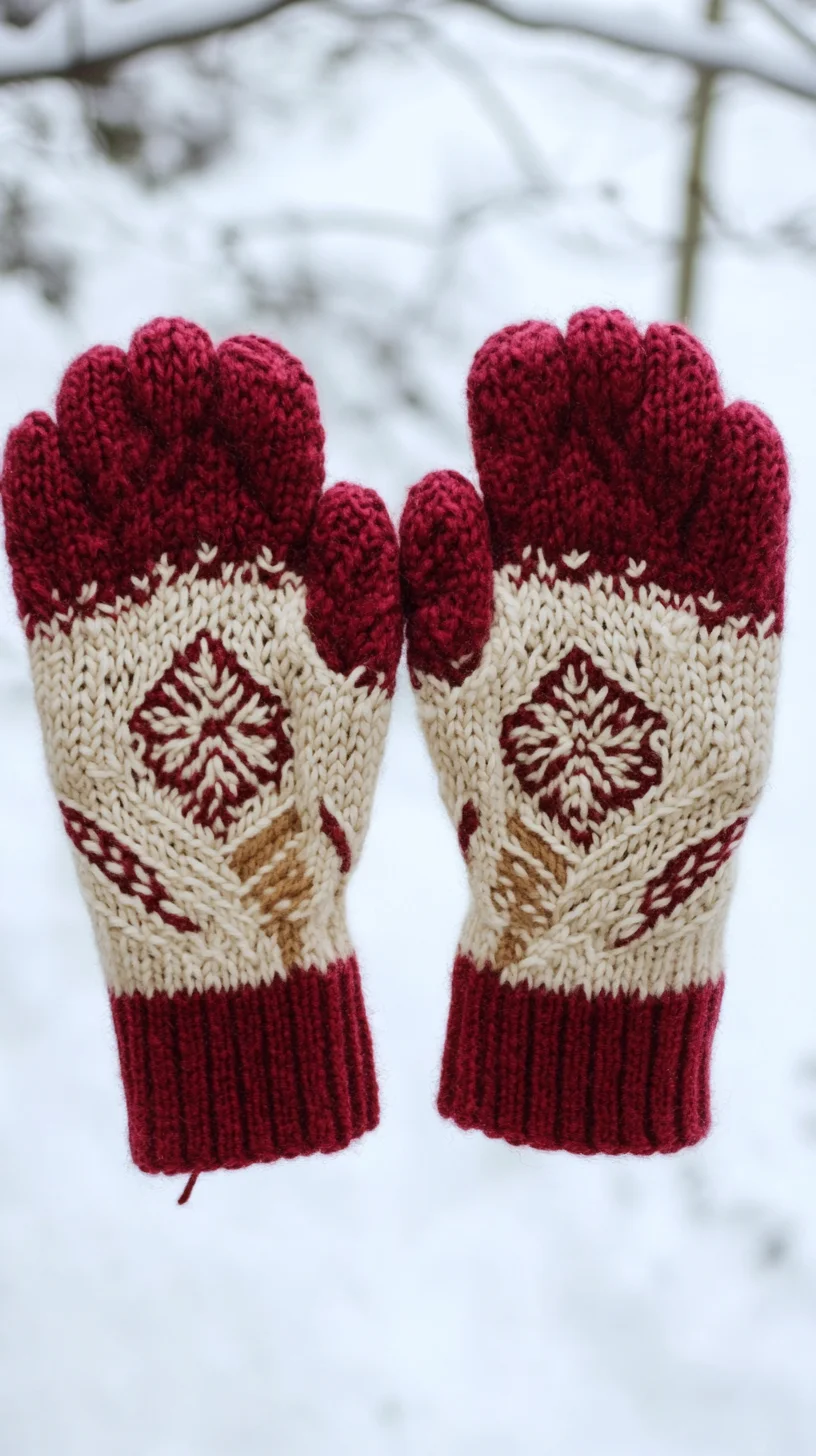 Cozy Chic: Elevate Your Winter Look with Trendy Knitted Mittens