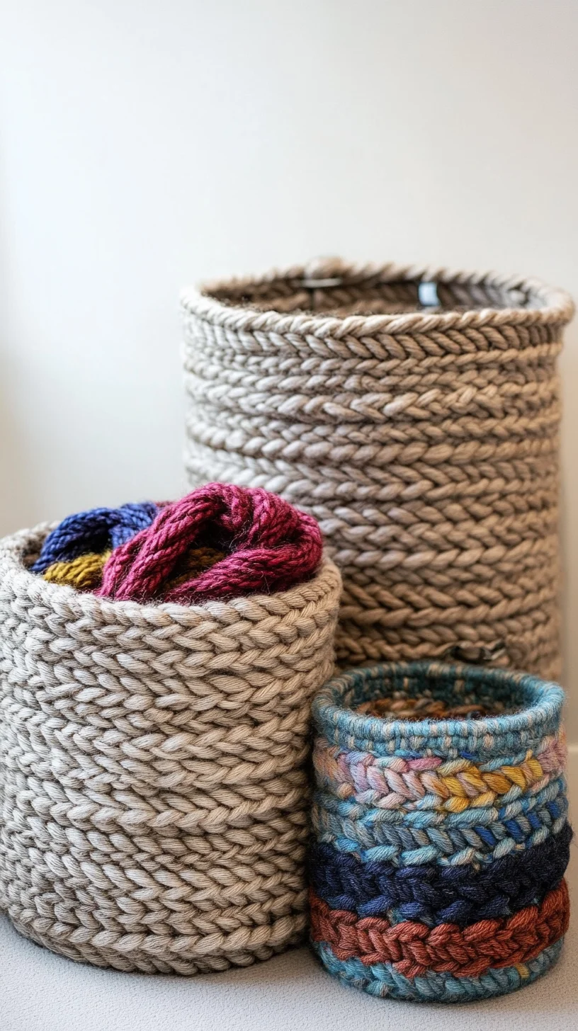 Cozy Chic: Embrace Bohemian Textures with Woven Basket Decor