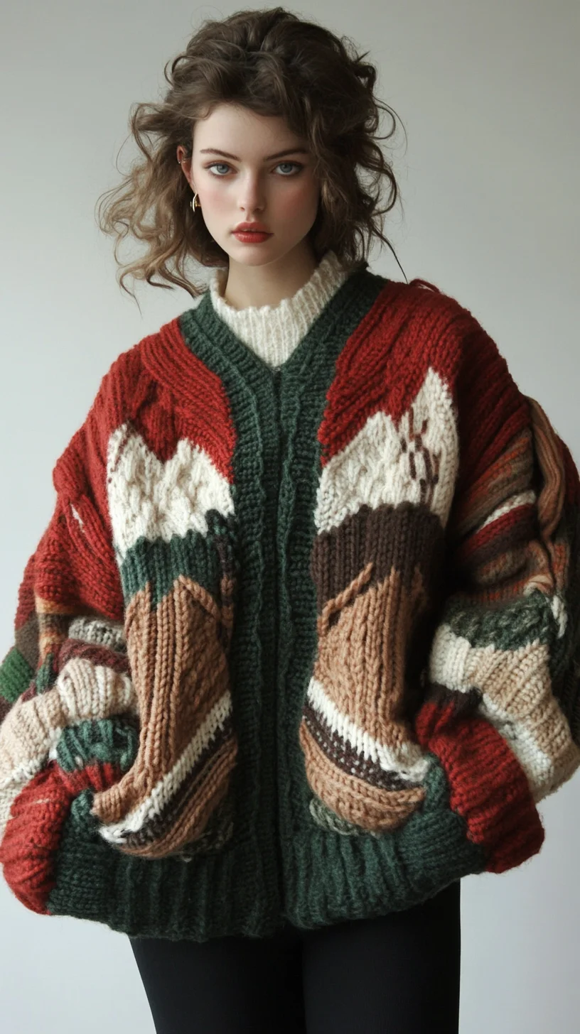 Cozy Chic: Embrace the Bold and Textured Sweater Trend