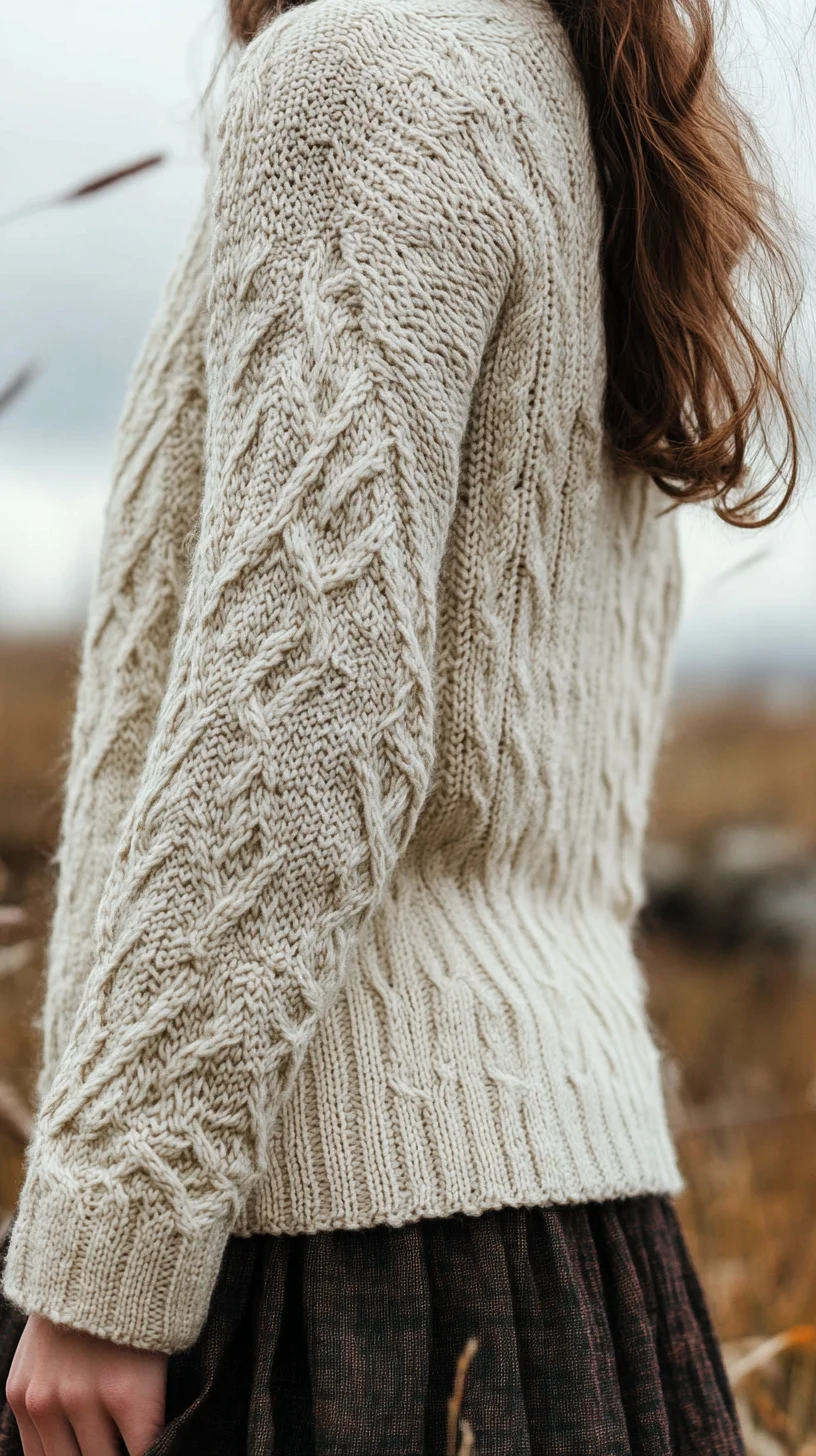 Cozy Chic: Embrace the Timeless Elegance of Cable Knit Sweaters