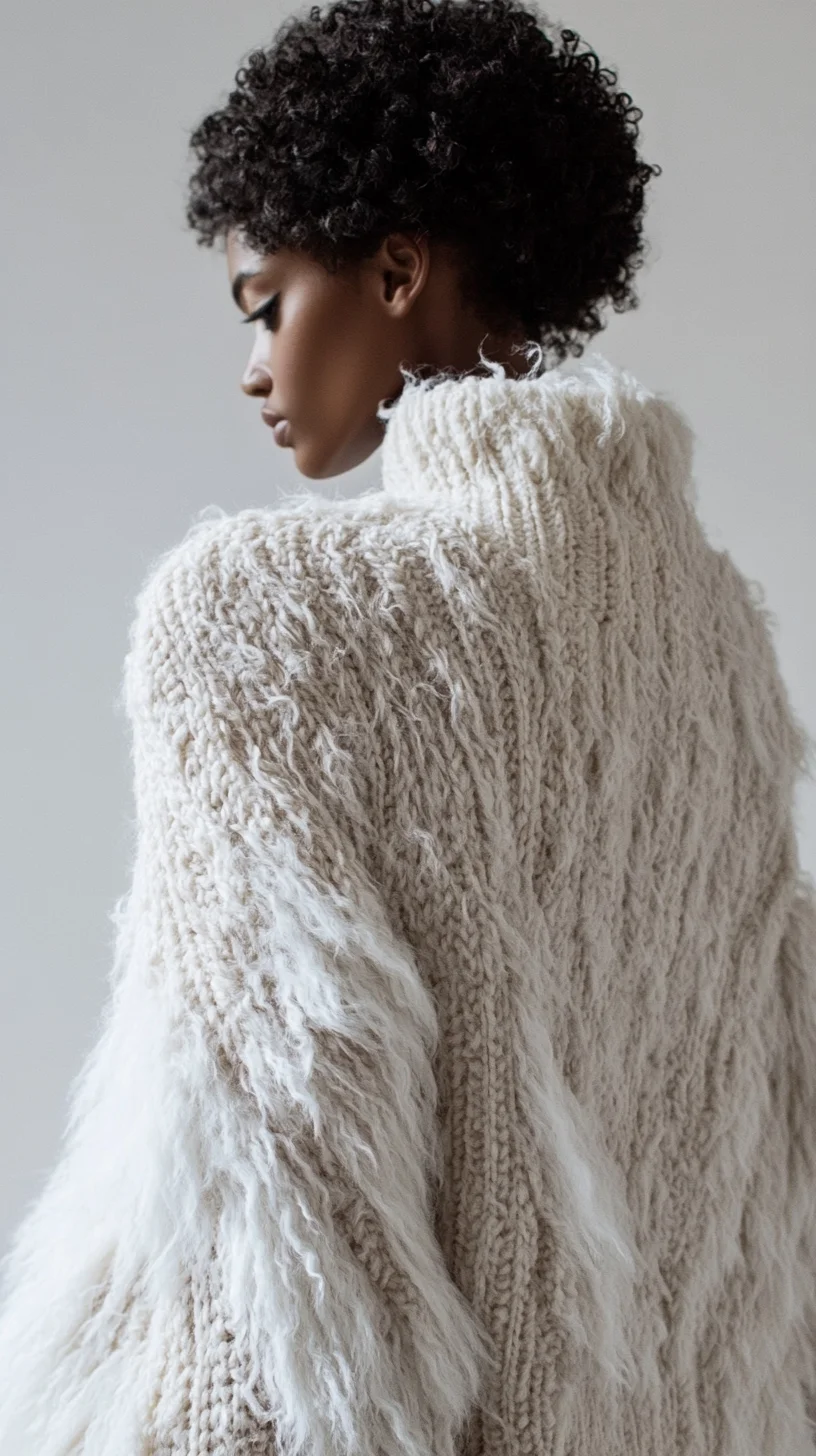 Cozy Chic: Embrace the Trend of Textured Knitwear for Effortless Style