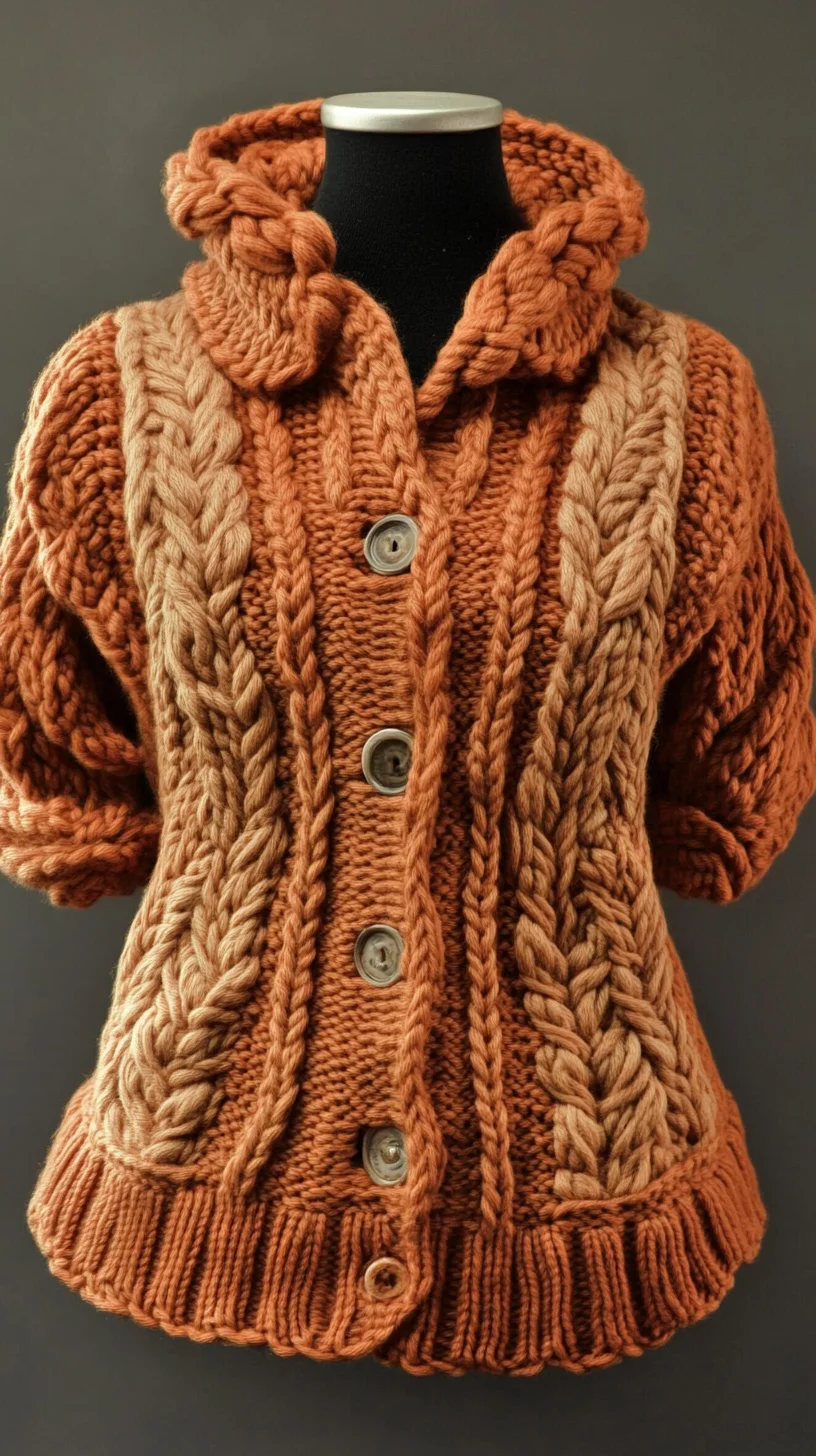 Cozy Chic: Embrace the Warmth of Chunky Knit Cardigans for Every Occasion