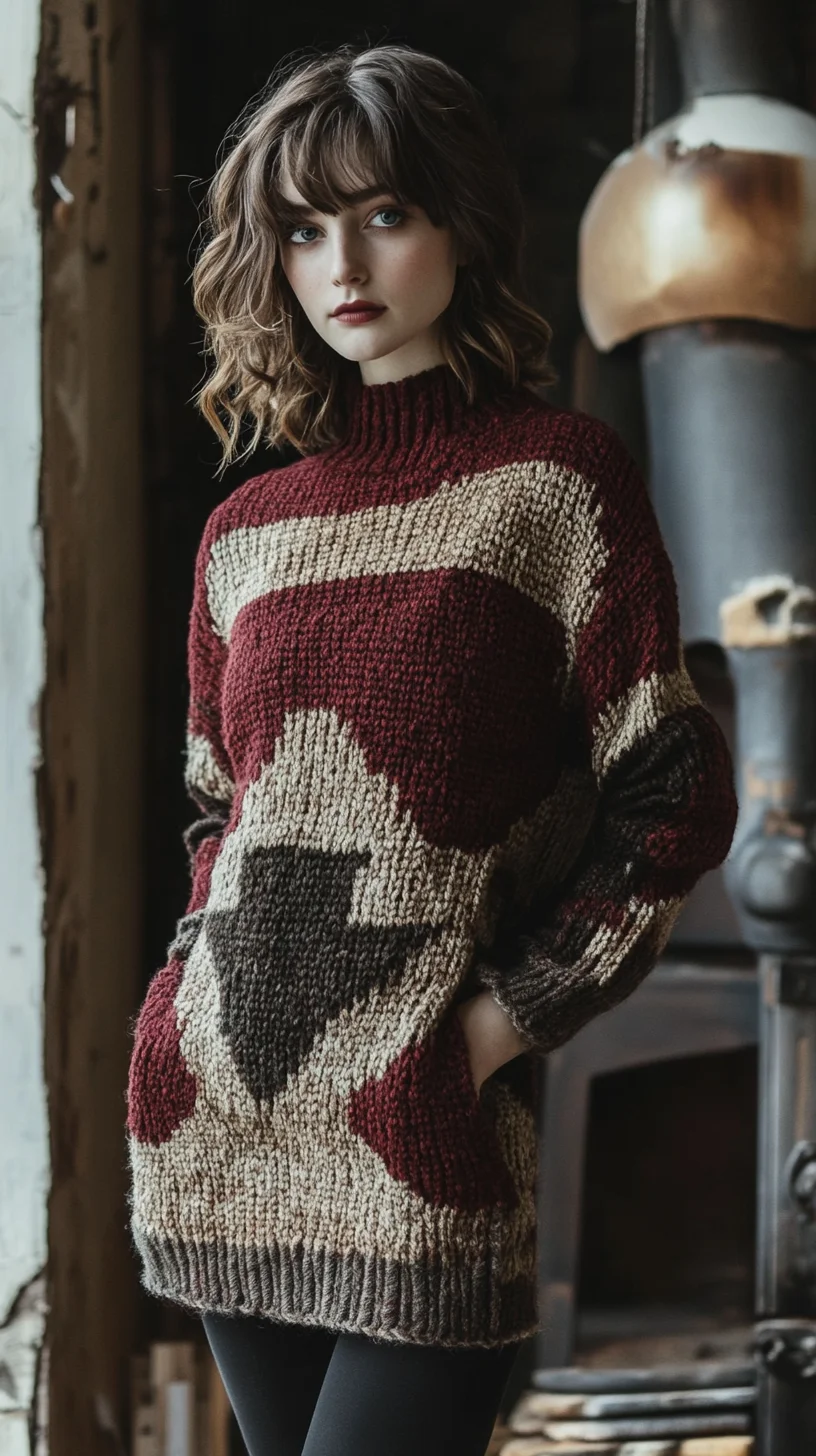 Cozy Chic: Embrace the Warmth with Textured Knit Sweaters This Season