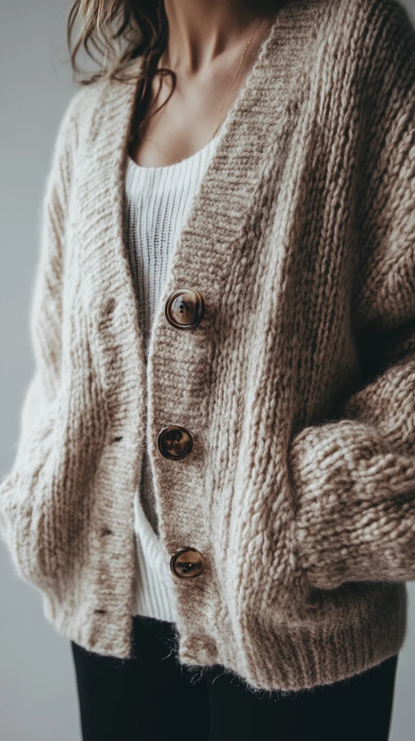 Cozy Chic: The Ultimate Knit Cardigan for Effortless Style