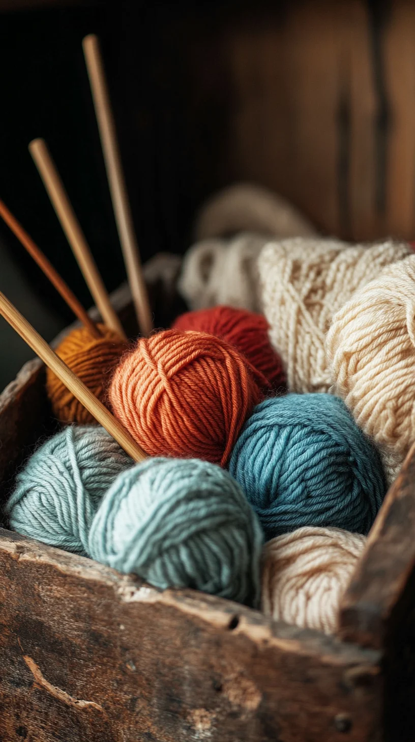 Cozy Color Palette: Embrace Warmth with Earthy Yarn Inspirations