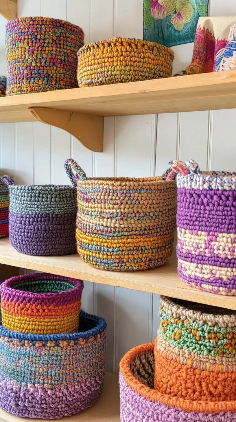 Cozy Colorful Crochet: The Perfect Blend of Function and Style for Your Space