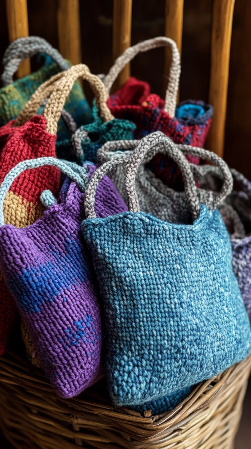 Cozy & Colorful Knit Bags: Perfect for Every Occasion