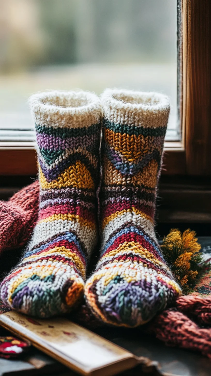 Cozy Colorful Knits: Elevate Your Winter Vibe with Whimsical Wool Socks