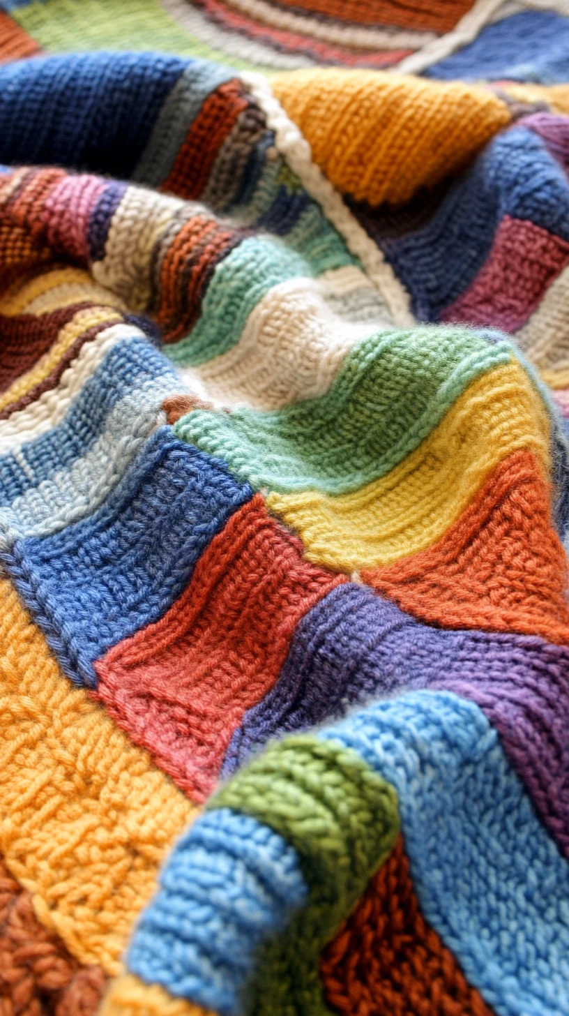 Cozy Colorful Knits: Embrace the Warmth of Textured Yarn Patterns