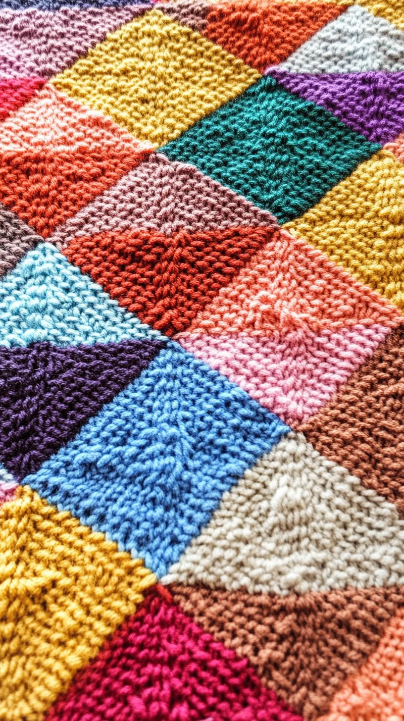 Cozy Crochet Chic: Embrace the Colorful Patchwork Trend in Home Decor