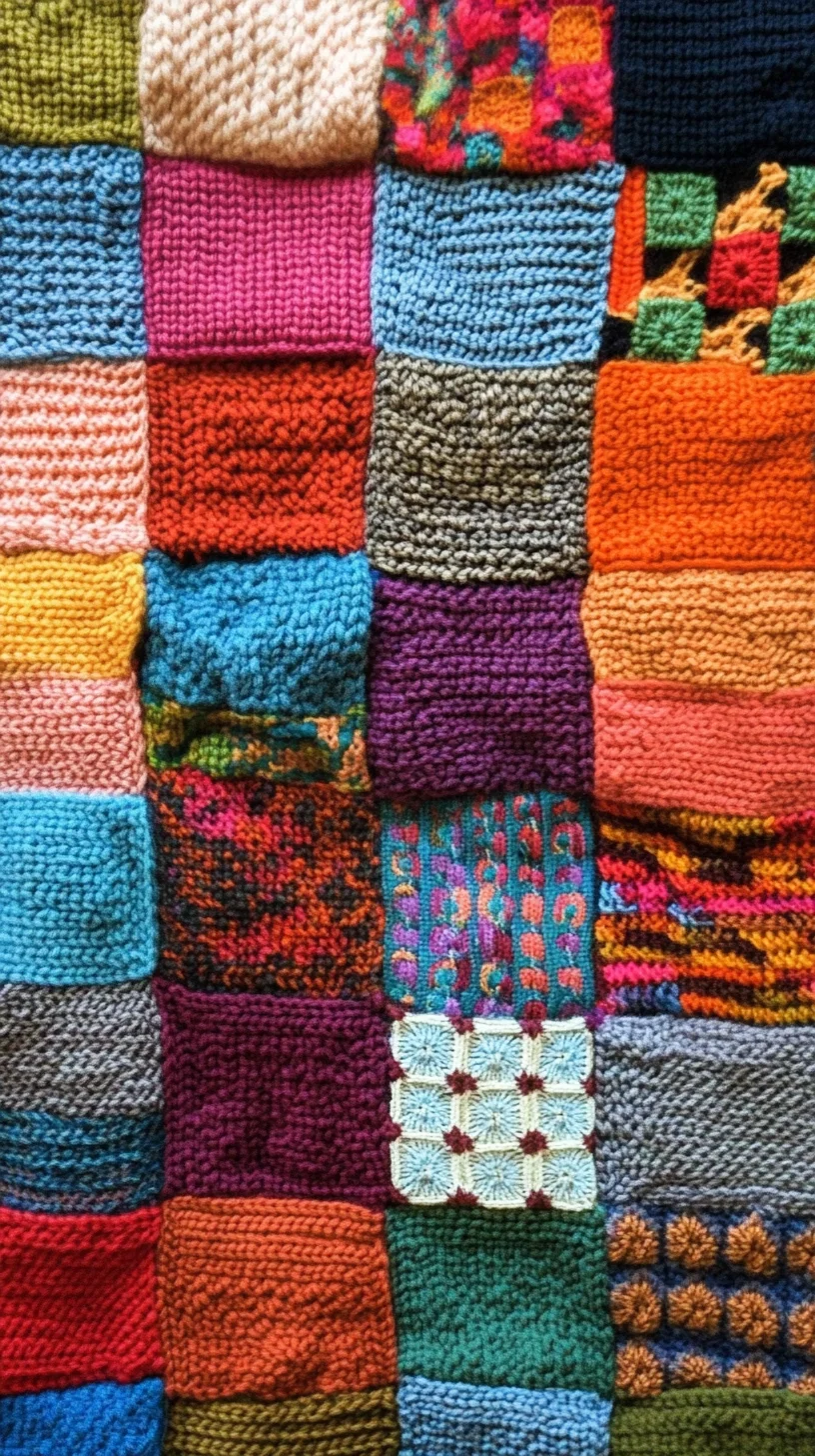 Cozy Crochet Patchwork: Embrace Colorful Textures in Your Home Decor