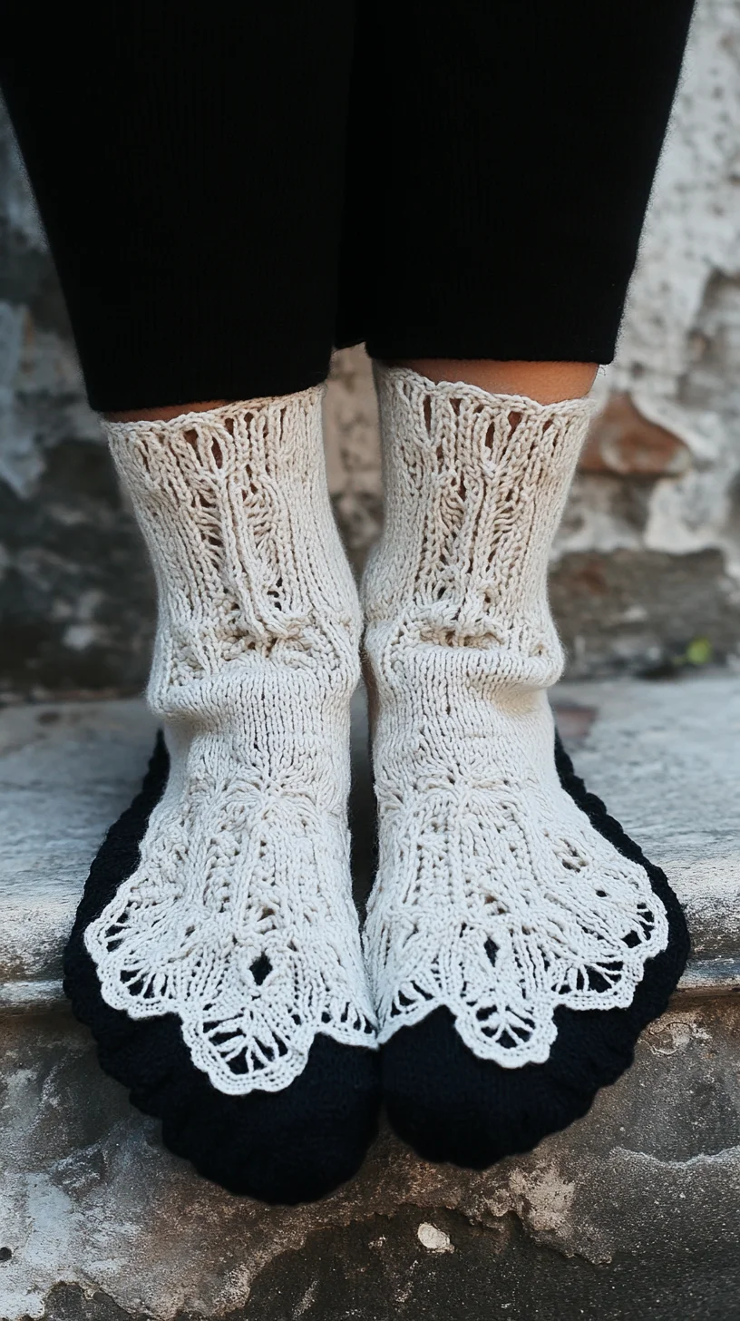 Cozy Elegance: Elevate Your Style with Unique Hand-Knit Socks