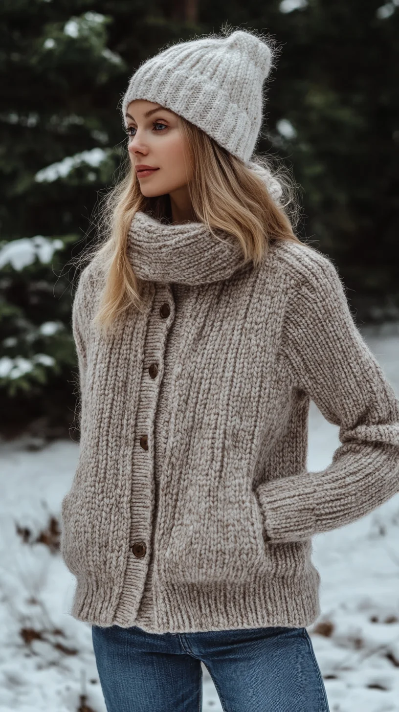 Cozy Elegance: Embrace Effortless Winter Chic with Knitwear