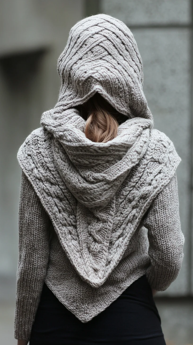 Cozy Elegance: Embrace Stylish Warmth with Chunky Knit Layering