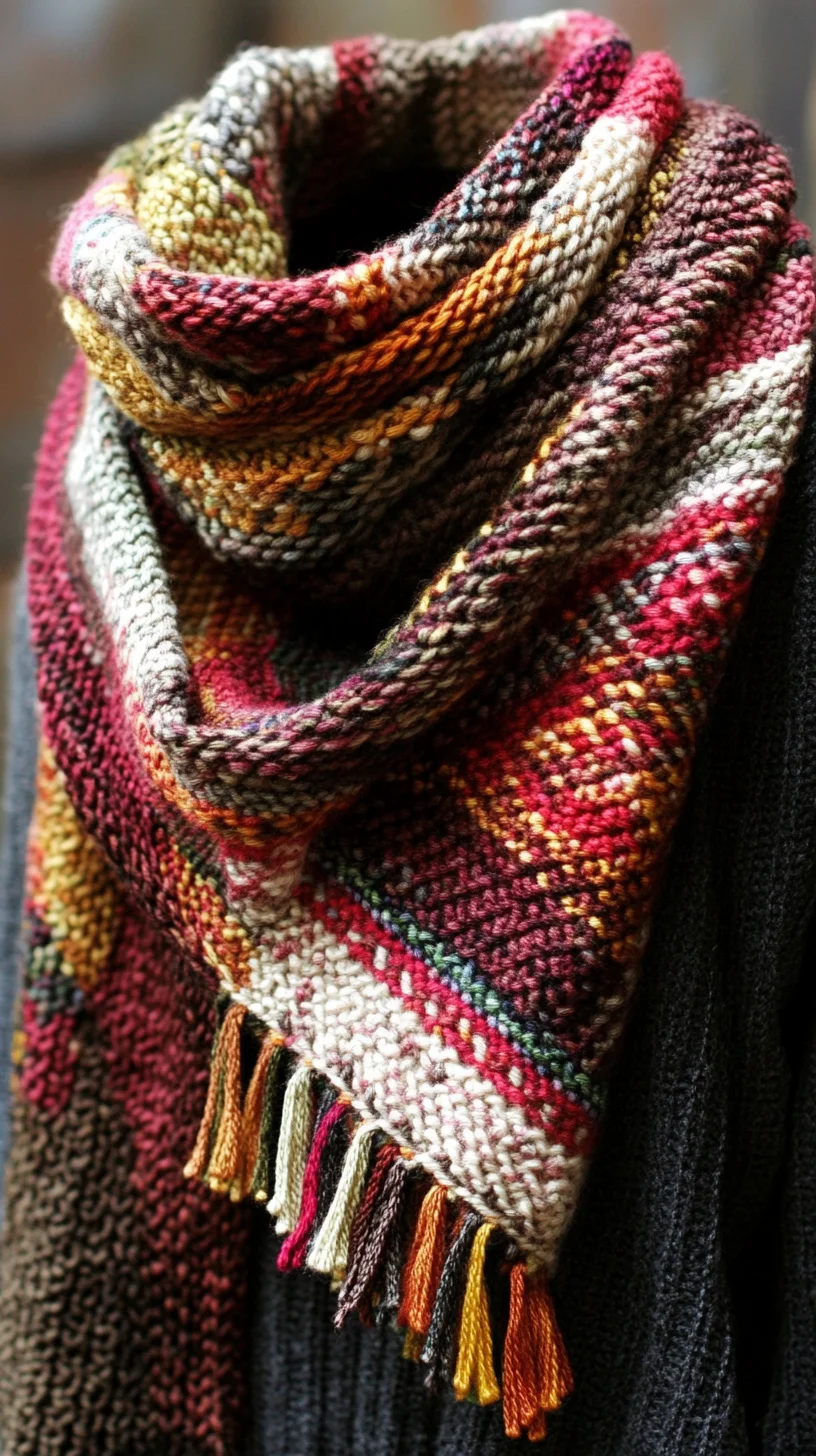 Cozy Elegance: The Perfect Multi-Color Knit Scarf for Every Season