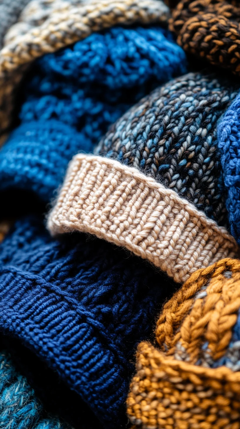 Cozy Knit Beanies: Elevate Your Winter Style with Bold Colors and Textures