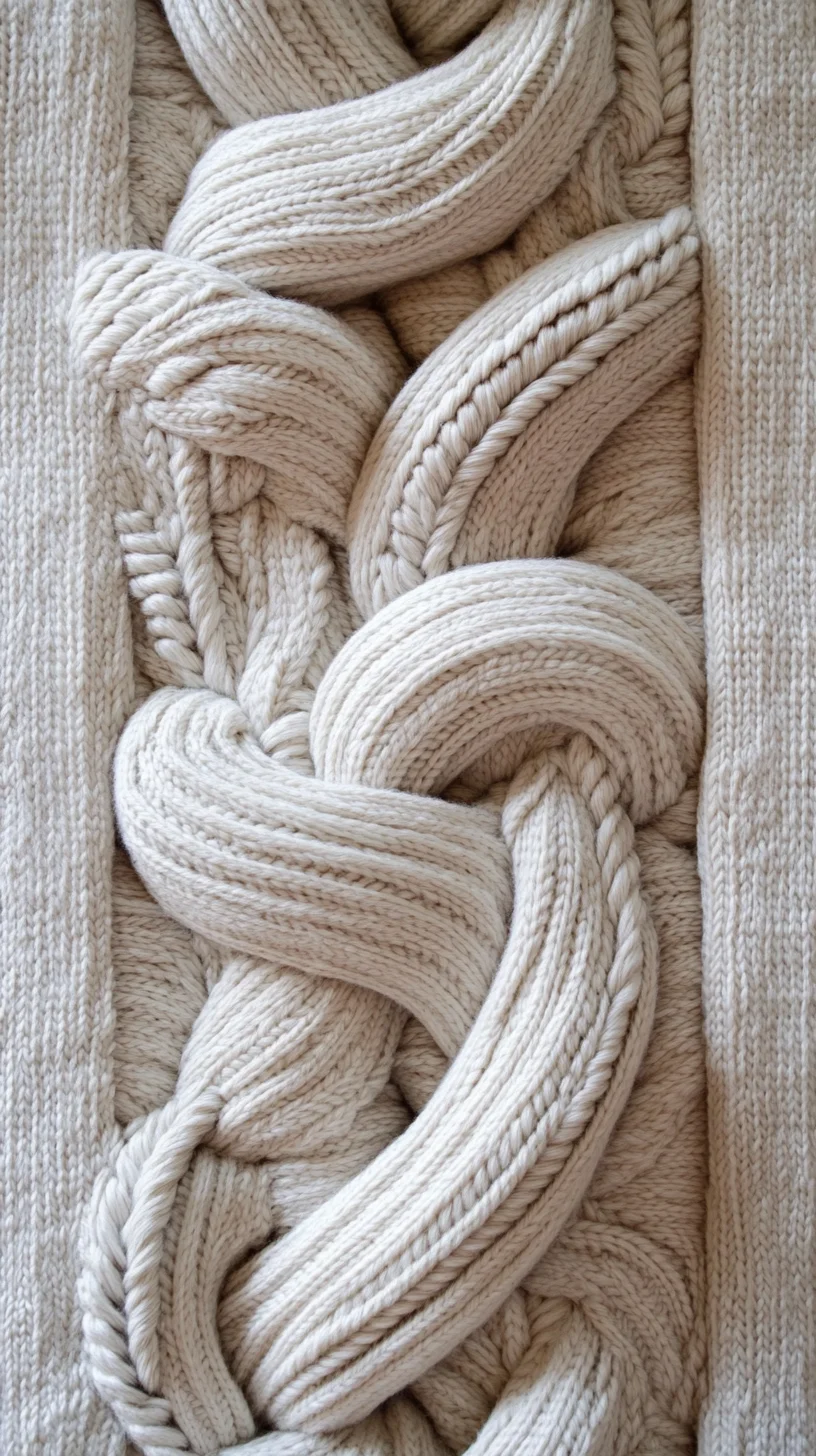 Cozy Knit Elegance: Effortlessly Stylish Chunky Cable Knit Patterns