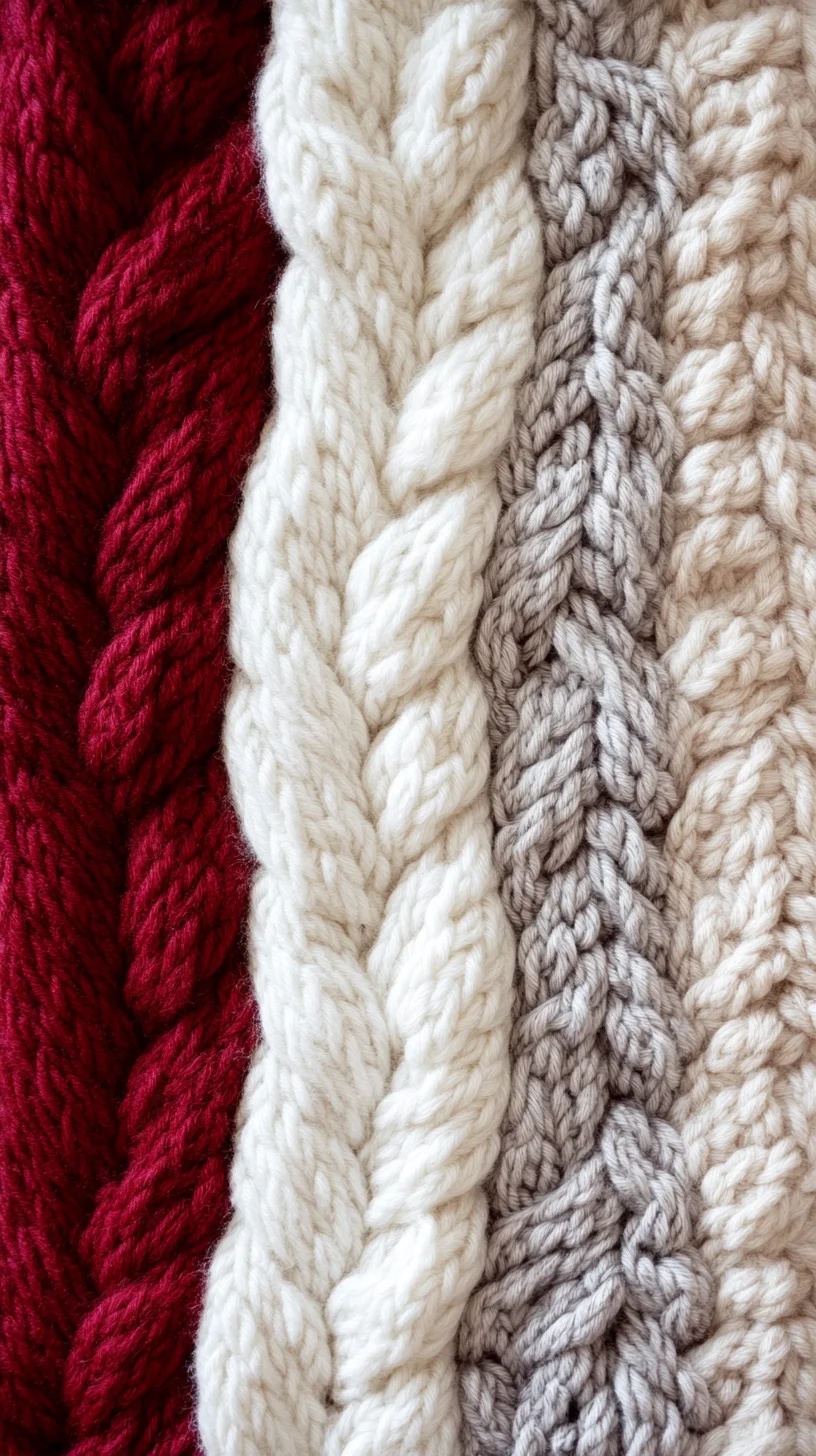 Cozy Knit Inspiration: Elevate Your Style with Chunky Cable Textures