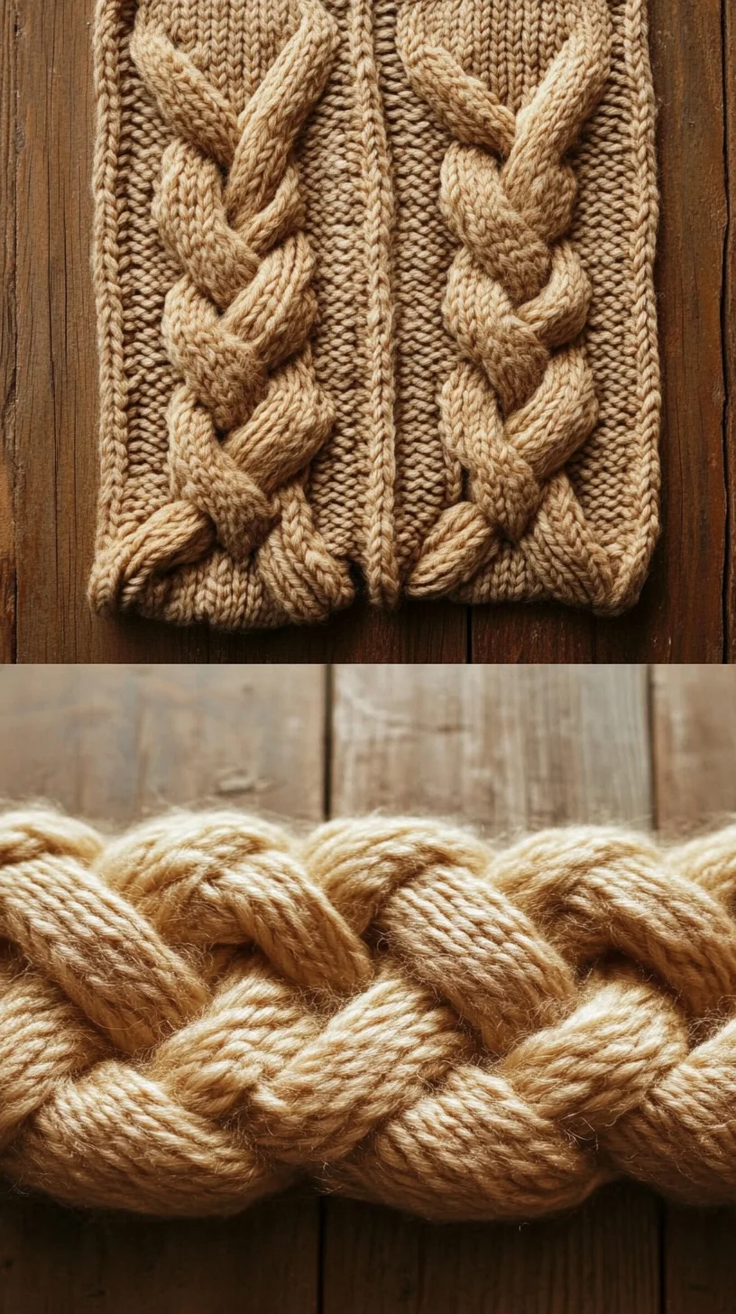 Cozy Knitted Braids: Elevate Your Winter Wardrobe with Textured Knits