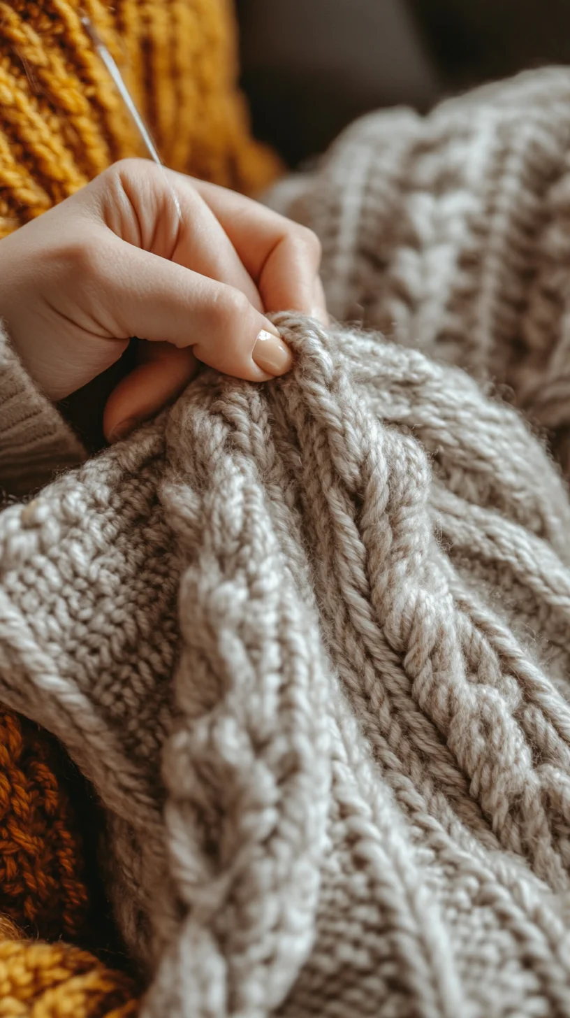 Cozy Knitted Textures: Embrace Comfort with Chic Winter Styles