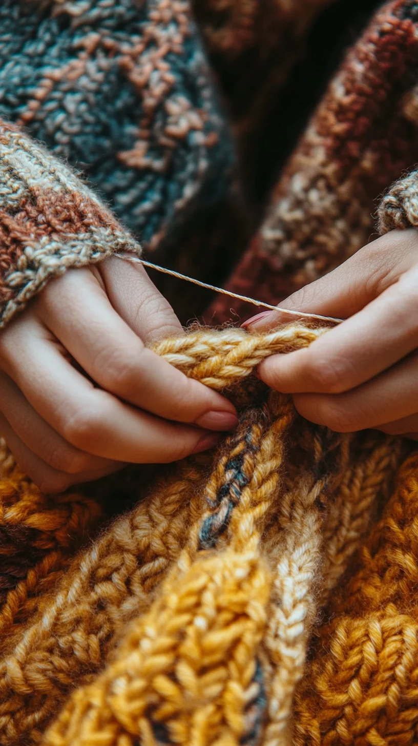 Cozy Knitwear Vibes: Elevate Your Style with Handmade Textures