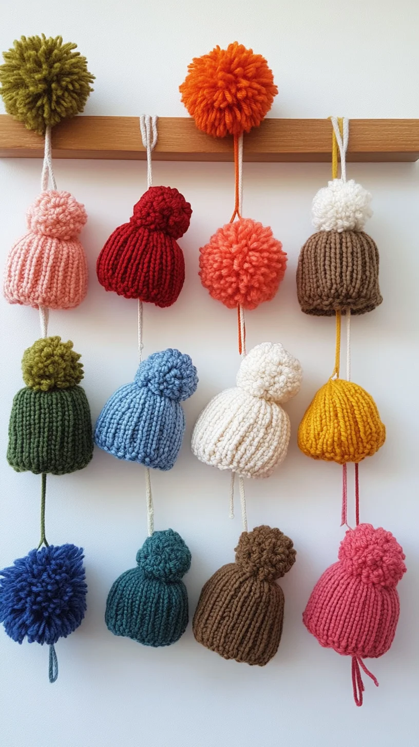 Cozy Pom-Pom Knit Hats: A Trendy Touch for Your Winter Wardrobe