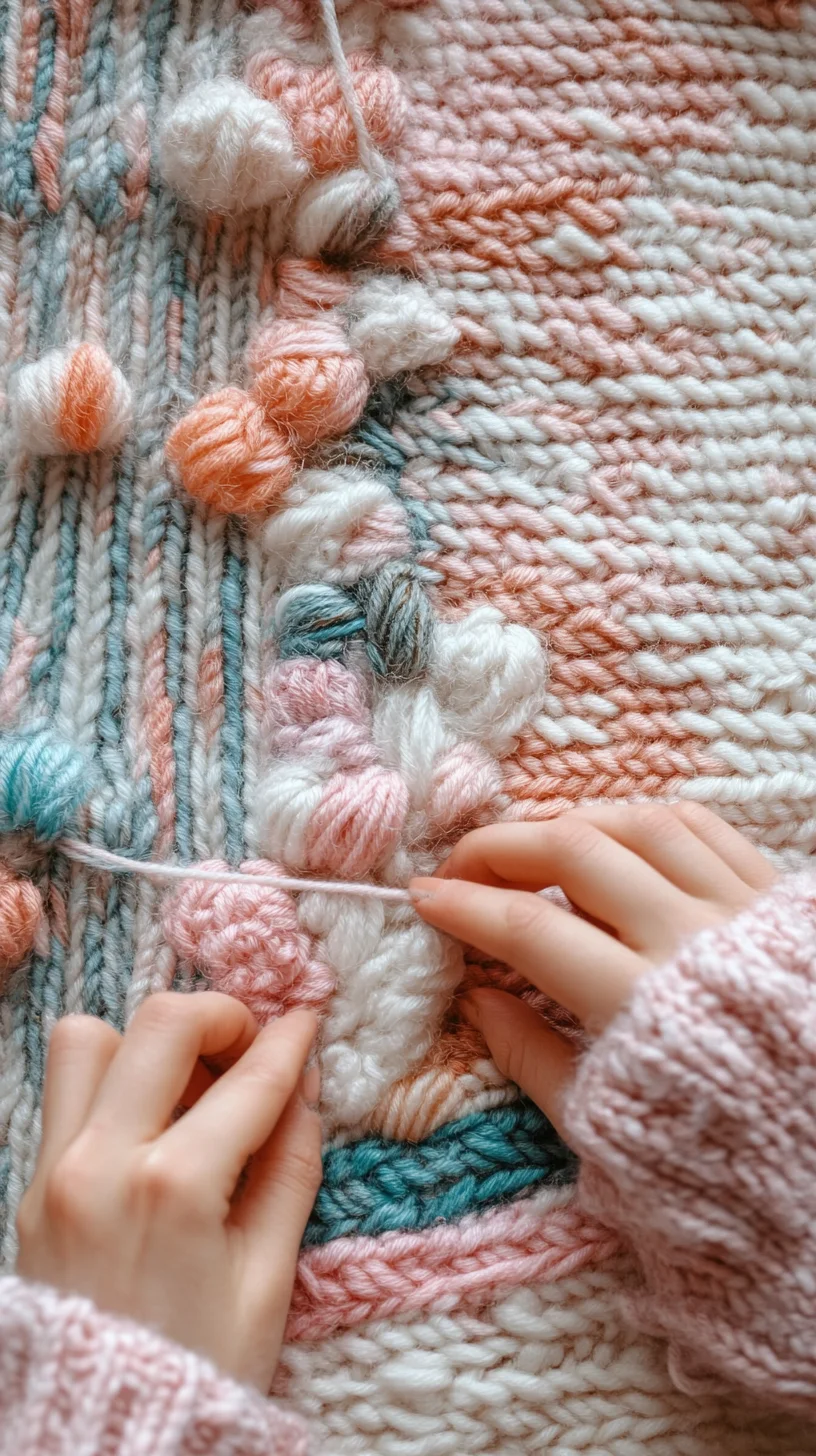 Cozy Textures: Elevate Your Space with Whimsical Yarn Crafts