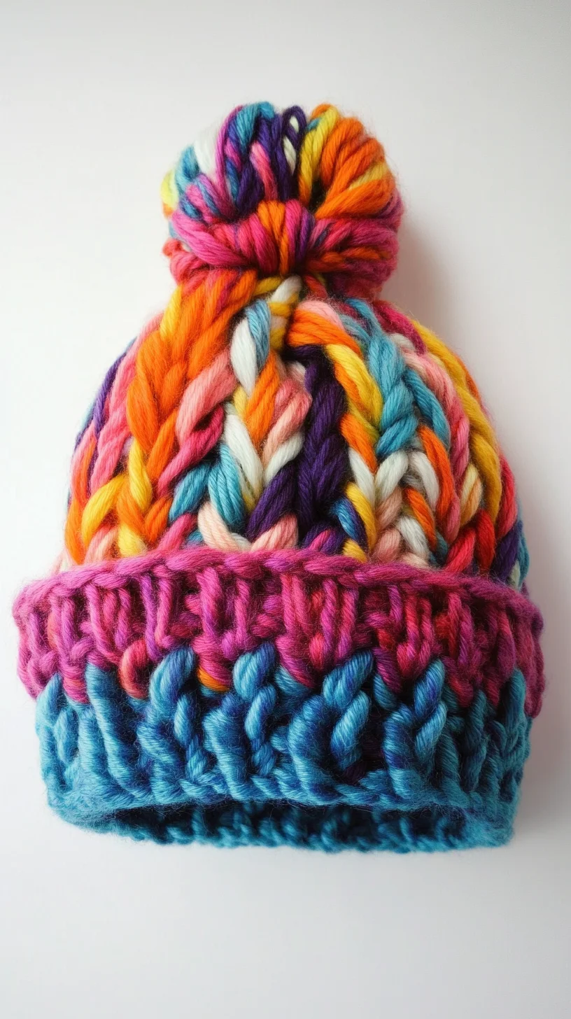 Cozy Up in Color: The Ultimate Winter Knit Beanie for Bold Style Statements