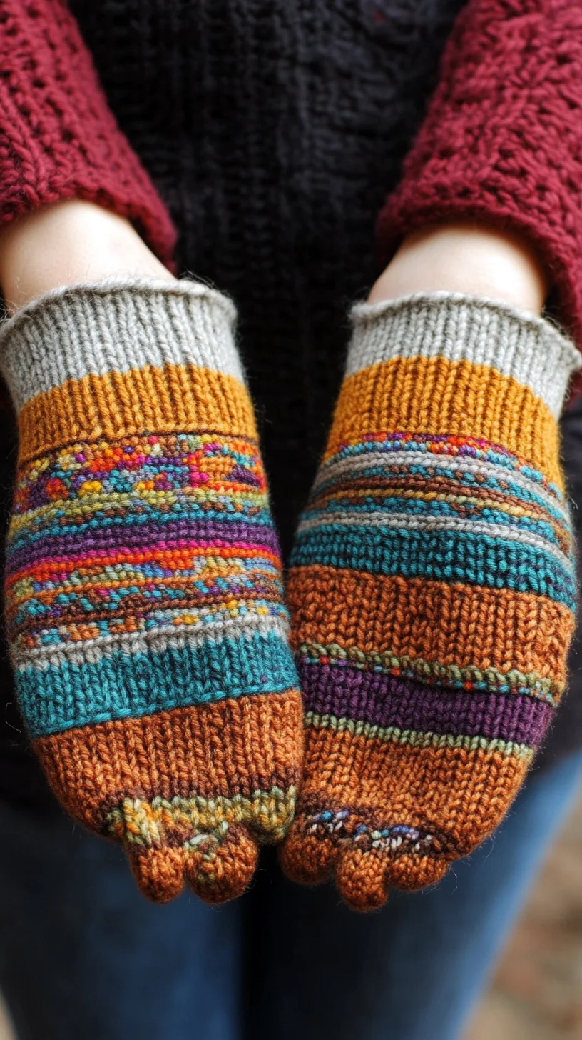 Cozy Up in Style: Embrace the Vibrant Appeal of Knitted Mittens