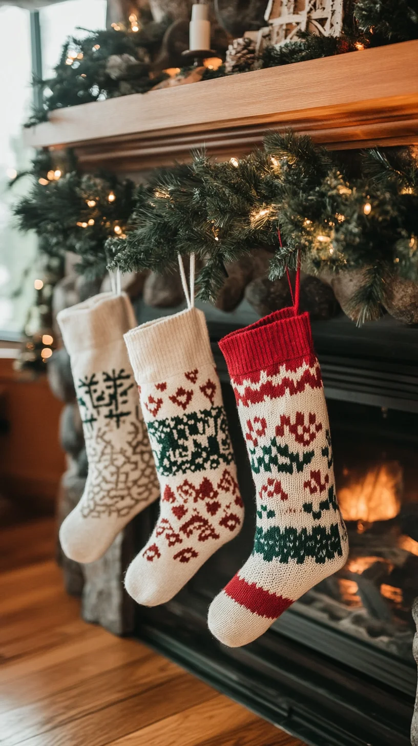 Cozy Up Your Holidays: Festive Stocking Styles to Brighten Your Mantel