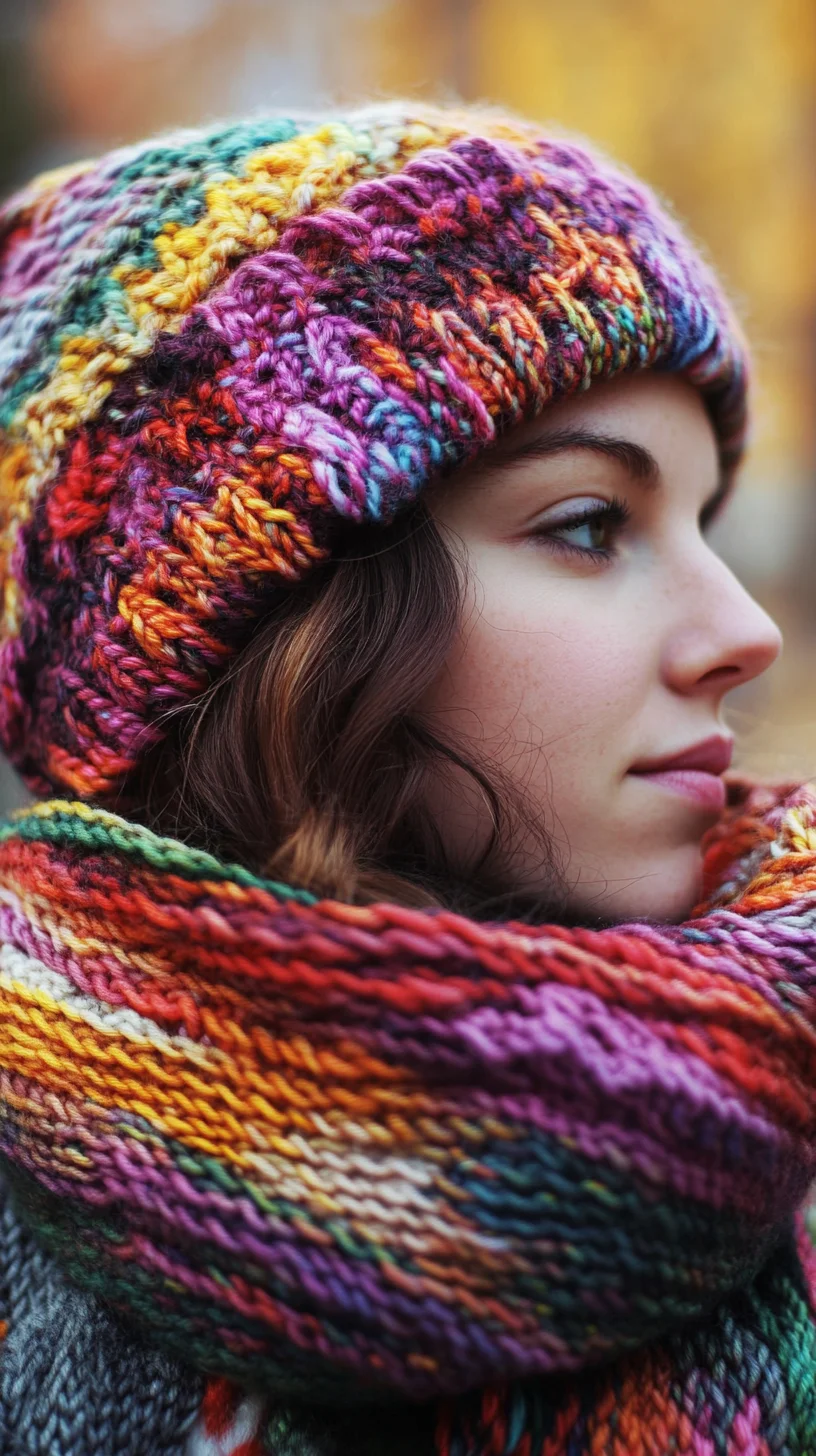 Cozy Vibrance: Elevate Your Winter Look with Chunky Knit Accessories