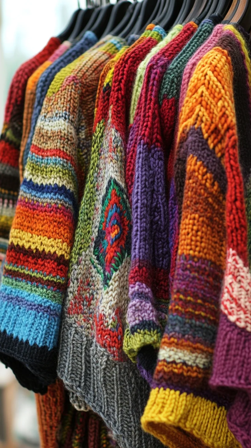 Cozy Vibrance: Embrace the Art of Colorful Knits for Every Season