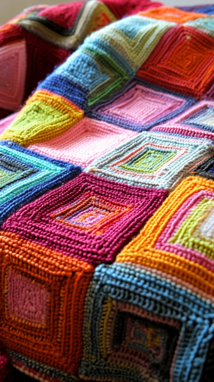 Cozy Vibrance: Embrace the Colorful Charm of Crochet Blankets