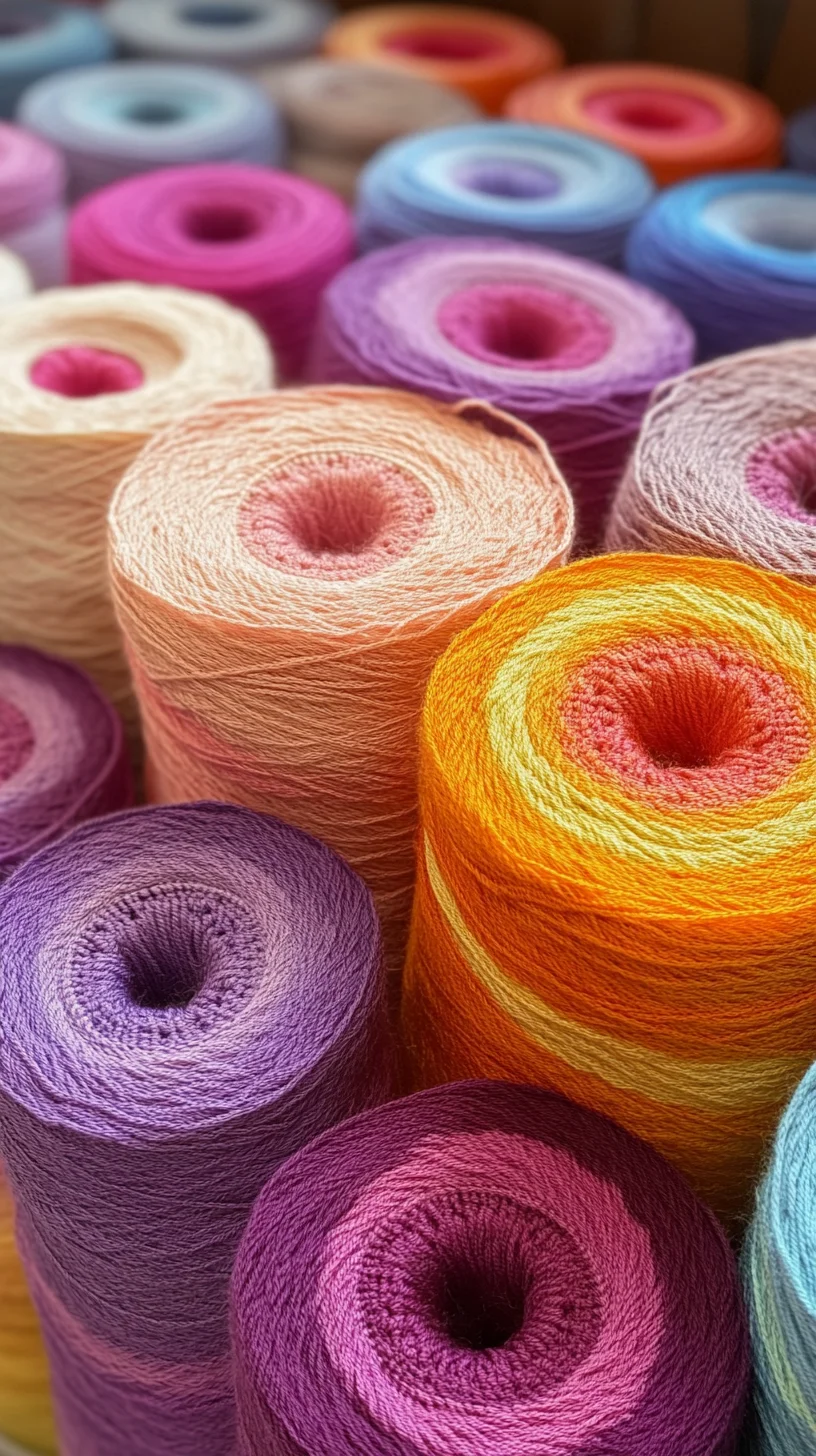 Discover the Vibrant Charm of Colorful Yarn: Perfect for Your Craft Projects!