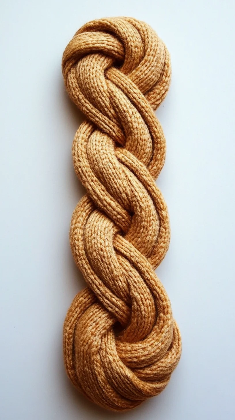 Effortless Elegance: Master the Chic Twisted Rope Braid for Any Occasion