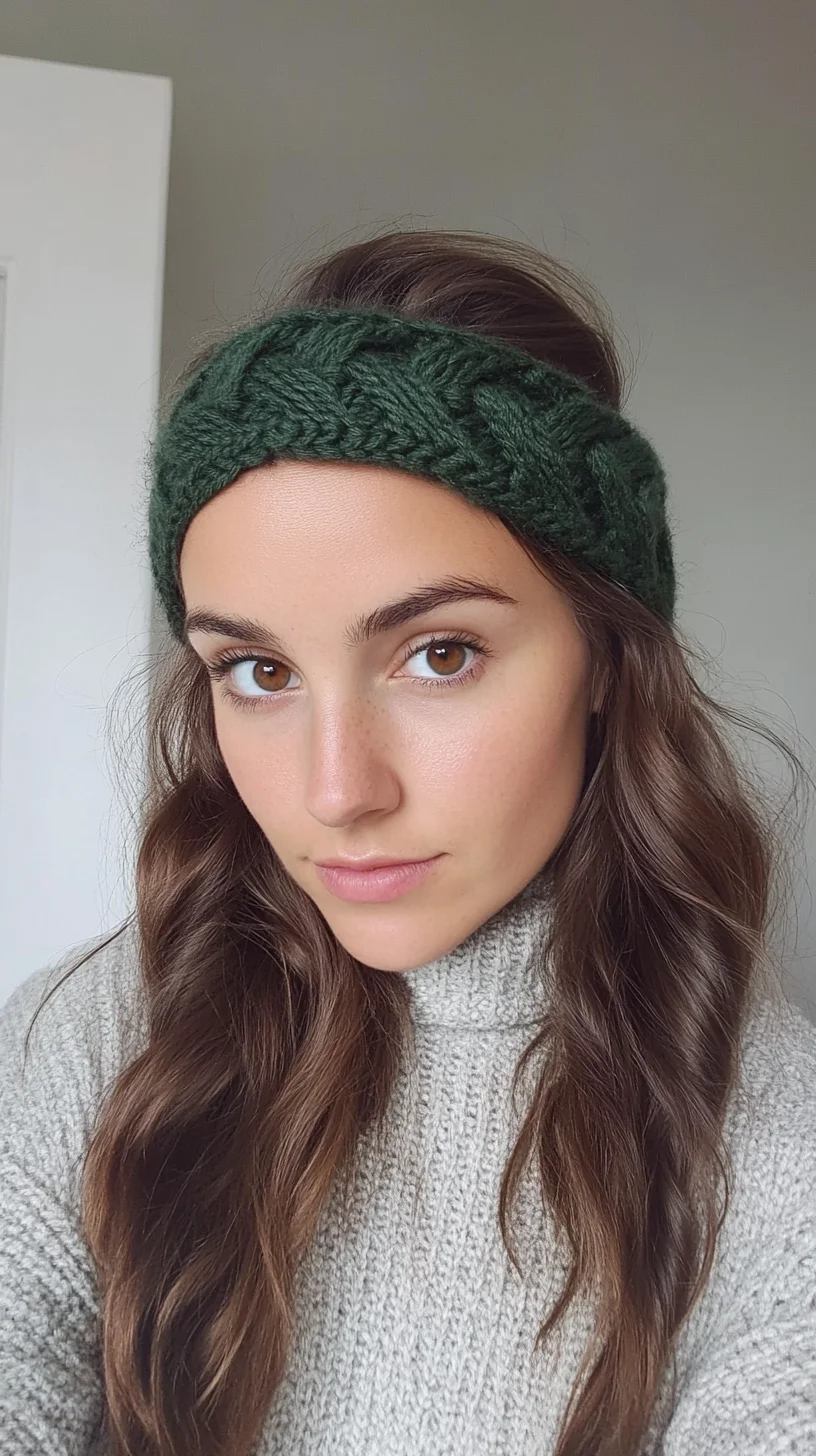 Effortless Elegance: The Cozy Cabled Headband for Every Season