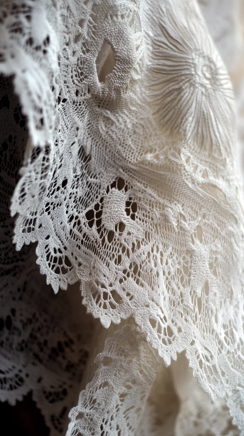 Elevate Your Aesthetic with Timeless Lace Detailing in Fashion